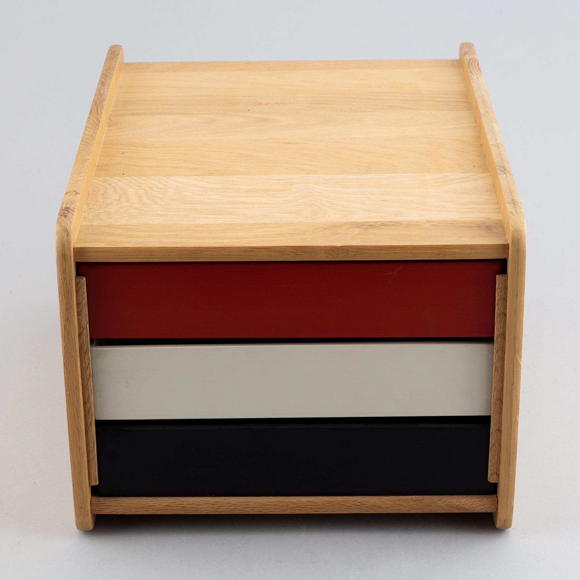 Børge Mogensen, an oak 'A4/3' box for documents for AB Karl Andersen & Söner.