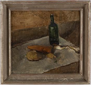 Alf Lindberg, olja på duk/pannå, signerad och daterad -29.