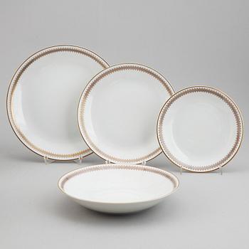 MATSERVIS, 58 delar, porslin, "Elegance", Rörstrand.