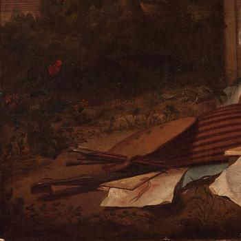 Nicolaes Maes Tillskriven, Allegori över konsterna.