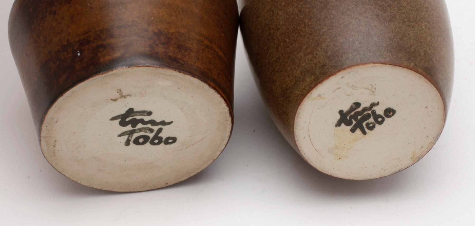VASER, 2 st, lergods, Tobo, 1900-tal.