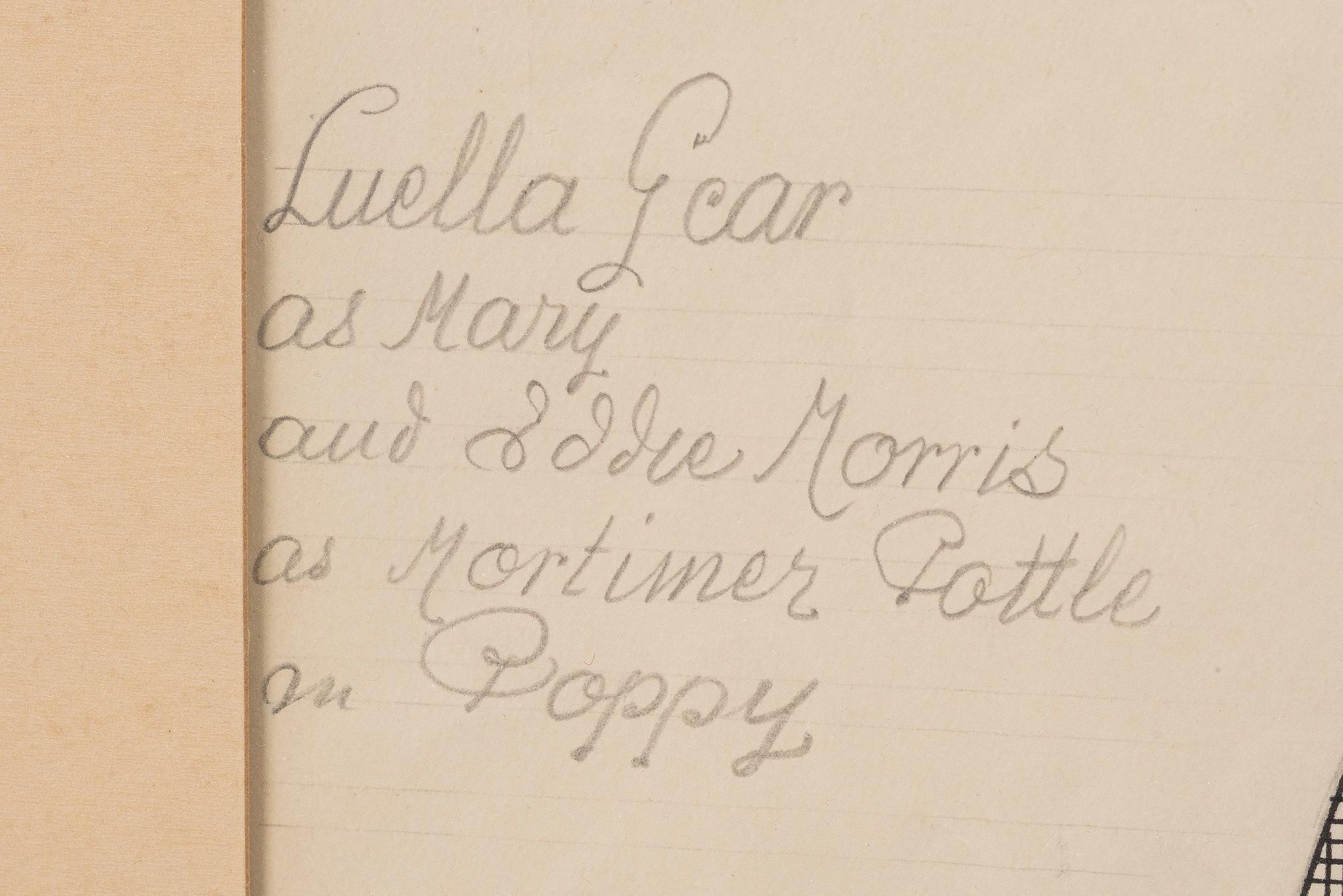 Einar Nerman, Luella Gear.