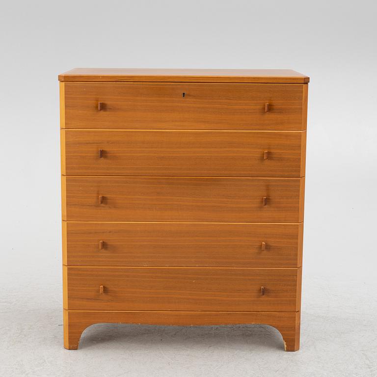 Carl Malmsten, chest of drawers, "Vidar", Carl Löfving & Söner, Tibro, later part of the 20th century.