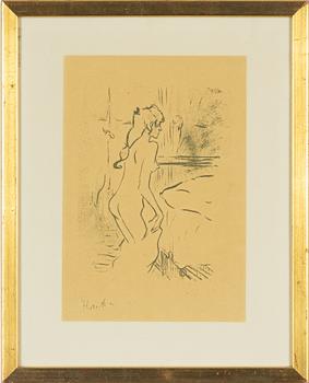 Henri de Toulouse-Lautrec, "Etude de femme".