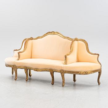 Soffa, nyrokoko, 1800-tal.