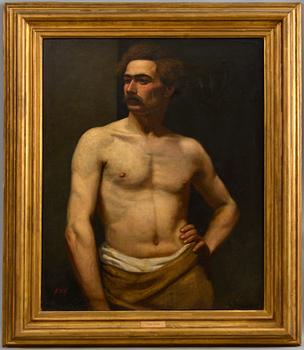 Albert Edelfelt, MALE MODEL.