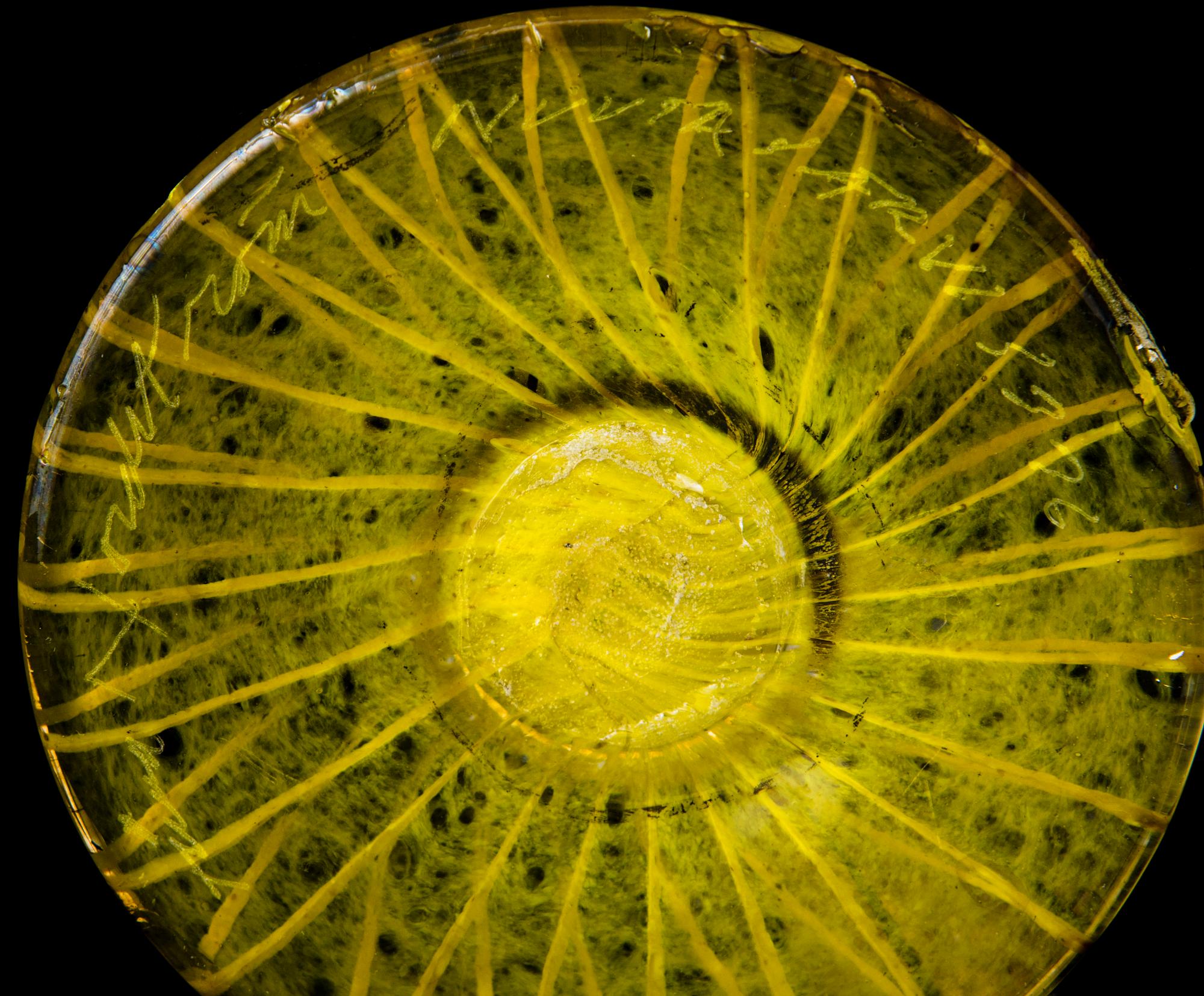 TIINA NORDSTRÖM, a 'Joy' art glass signed Tiina Nordström Nuutajärvi 1996.