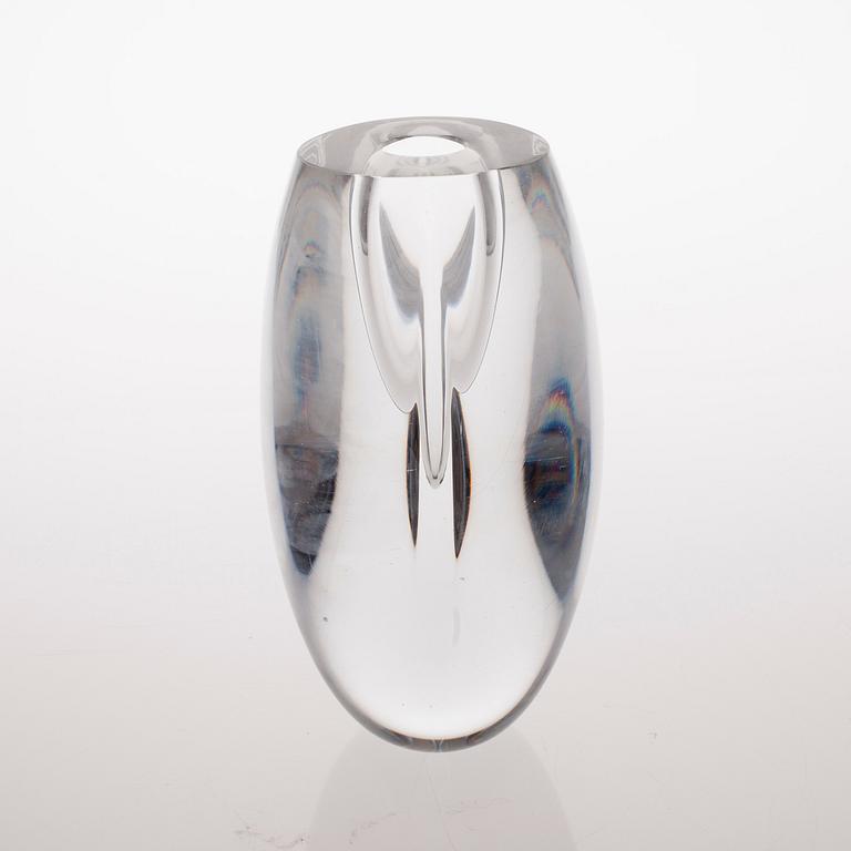 GLASSKULPTUR, "Claritas" signerad Timo Sarpaneva, Iittala 1984 C1373.