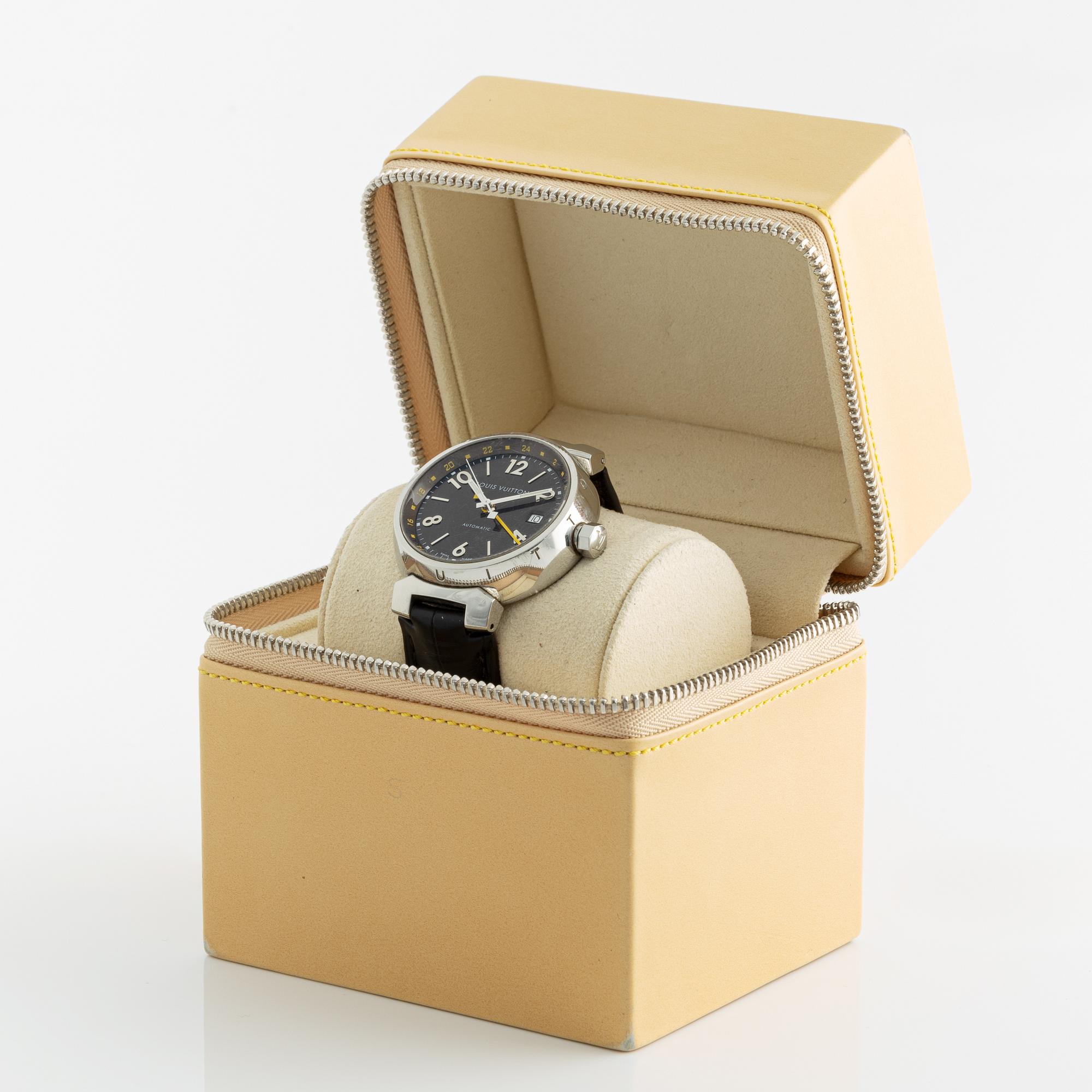 Louis Vuitton, Tambour GMT, armbandsur, 39,5 mm.