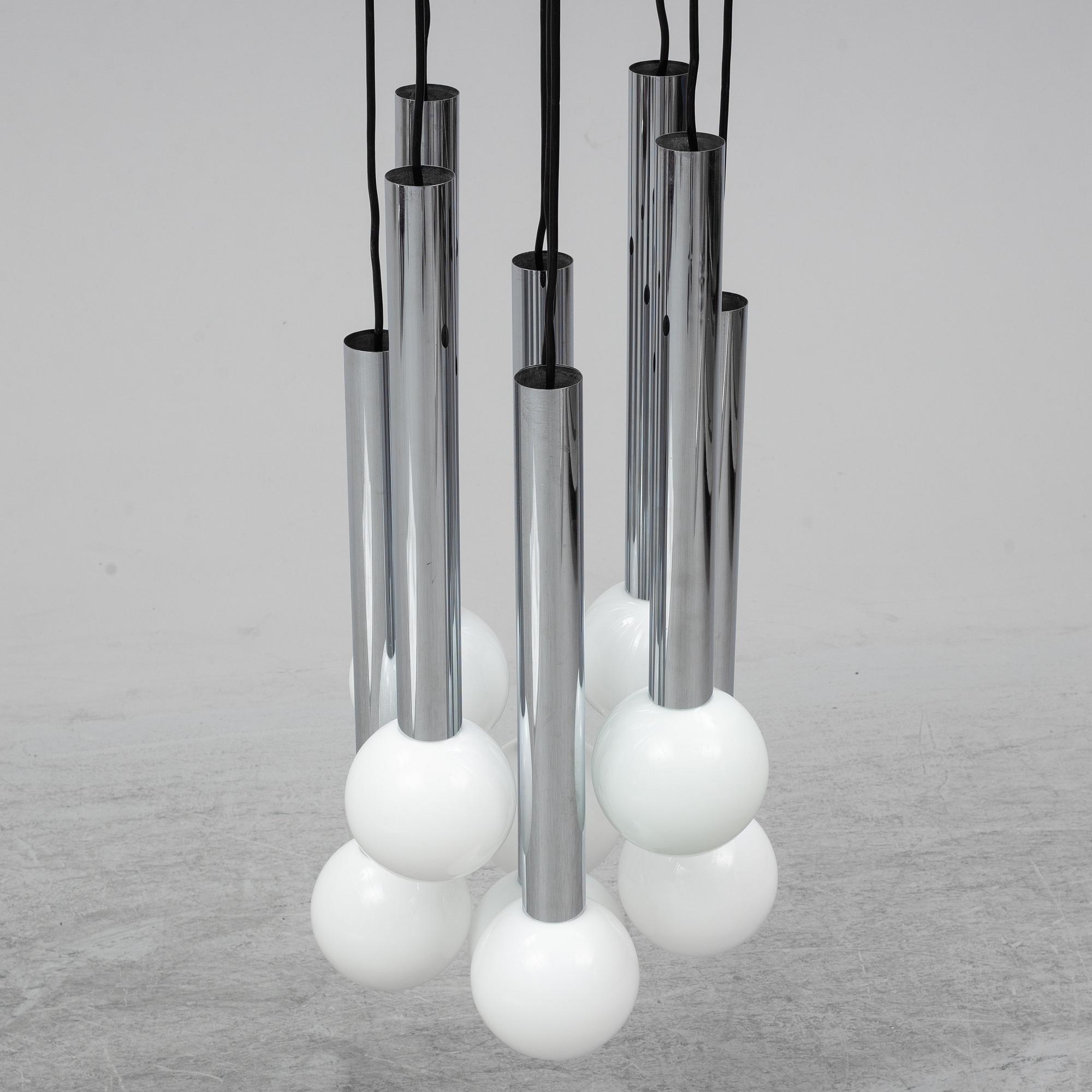 A second half of the 20th century ceiling light.
