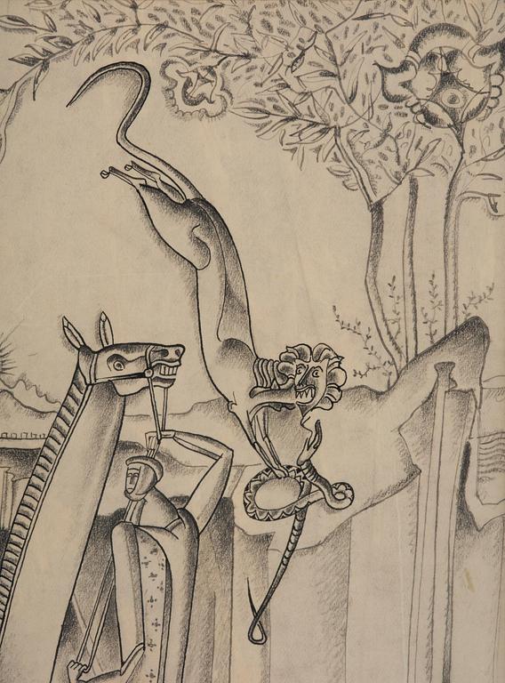 Gösta Adrian-Nilsson, Rider.