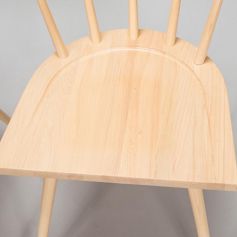 Virgil Abloh, Four "Abloh" chairs model 499 from the Markerad collection for IKEA, 2019.