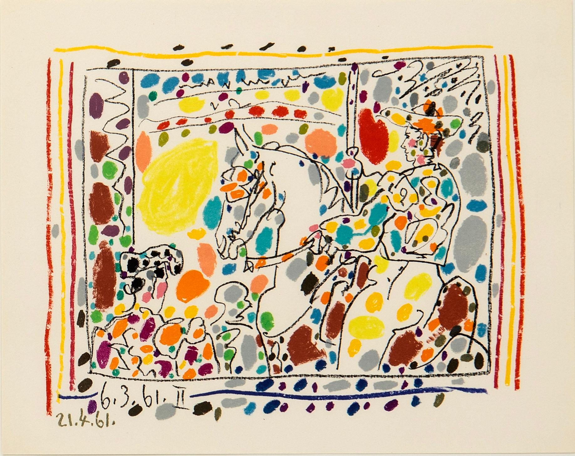 Pablo Picasso, "Picador", 1961.