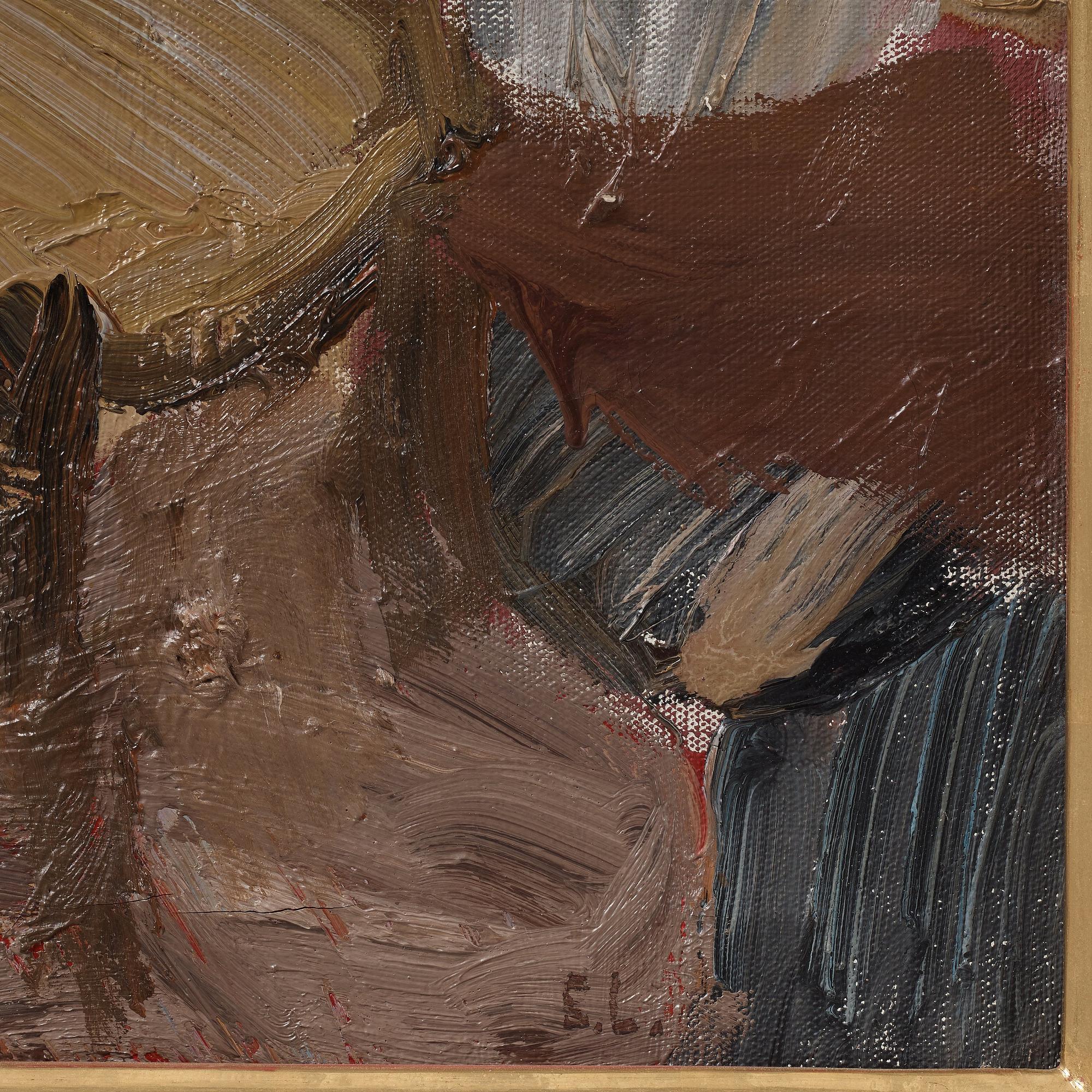 Evert Lundquist, From the artist's studio.