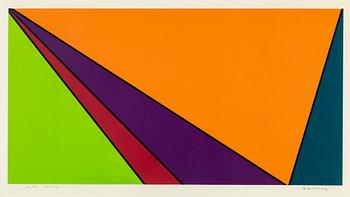 OLLE BAERTLING, silkscreen in colours,1959-73, signed EA.