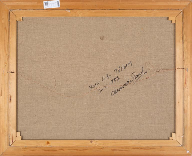 LENNART SAND, oil on canvas, signed and dated -82.