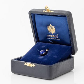 Pendant in 18K gold with enamel, Victor Mayer.