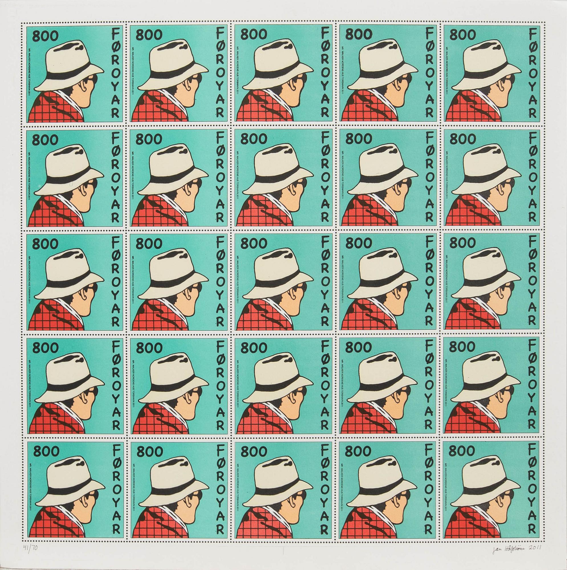 Jan Håfström, "Mr Walker, Faroe Islands.".