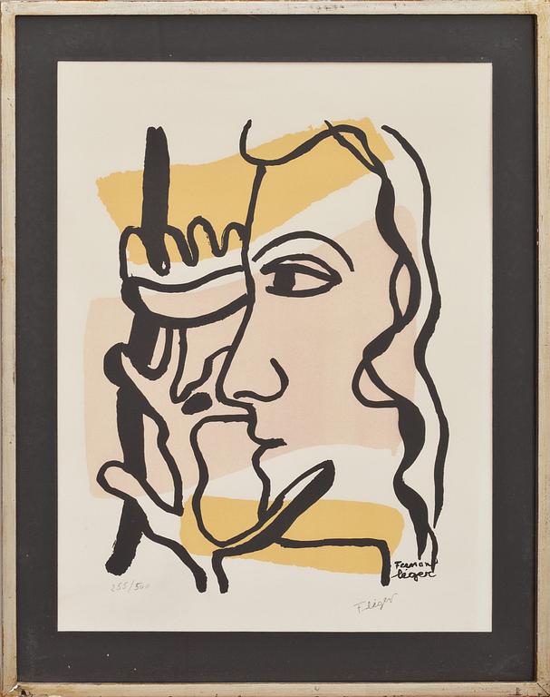 FERNAND LEGER, litografisk affisch, sign i trycket.