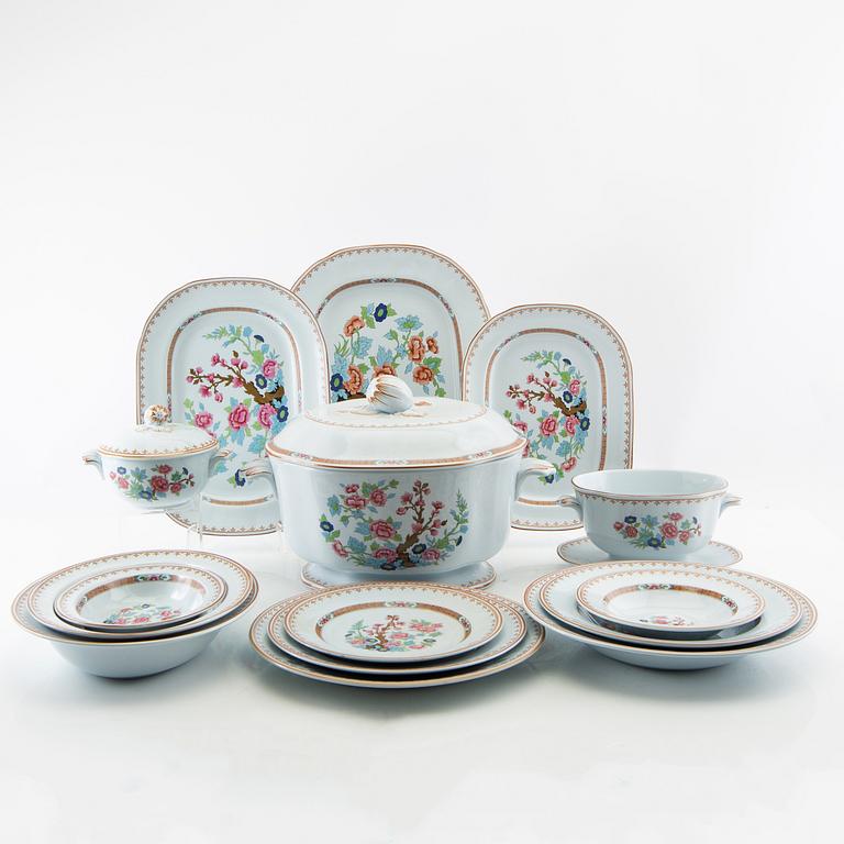 Rörstrand, service, 49 pieces, "Lotus", second half of the 20th century.