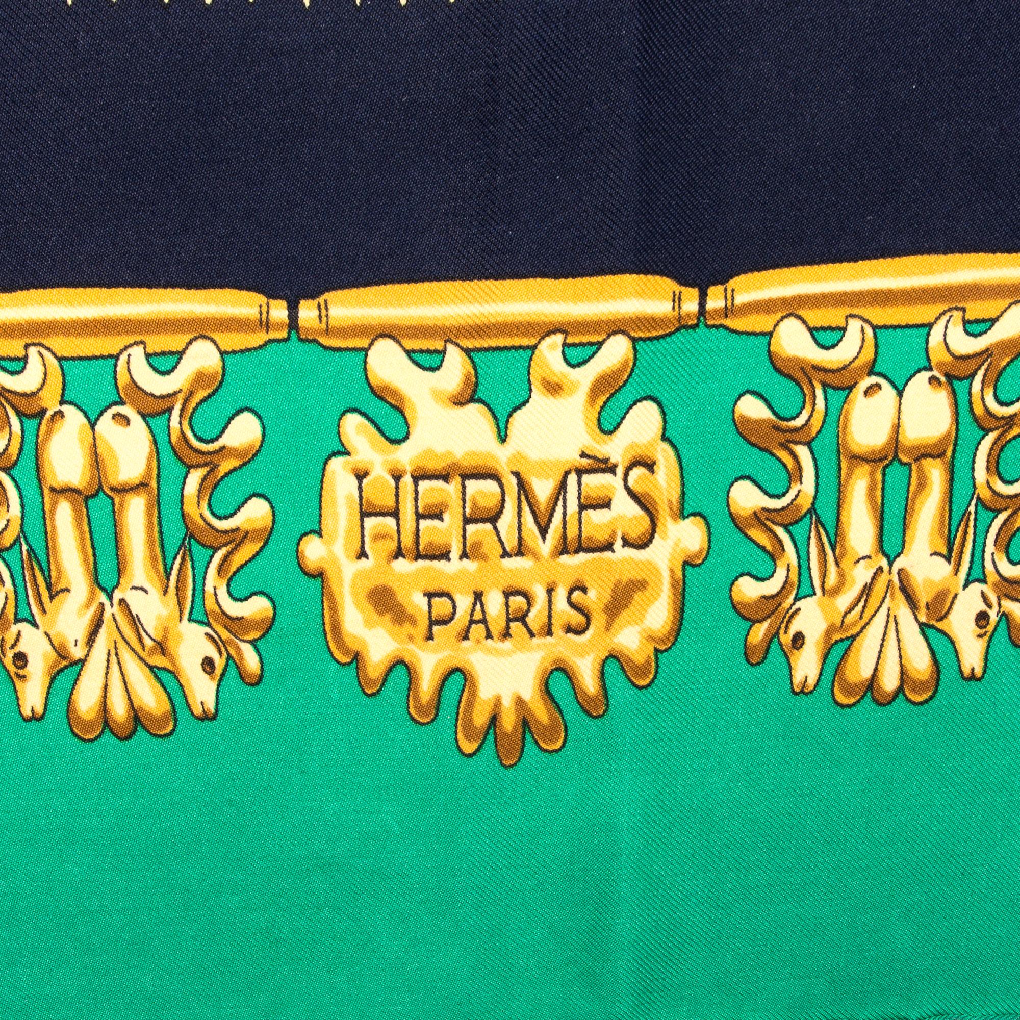 SCARF, "Les Cavaliers d'Or", Hermès.