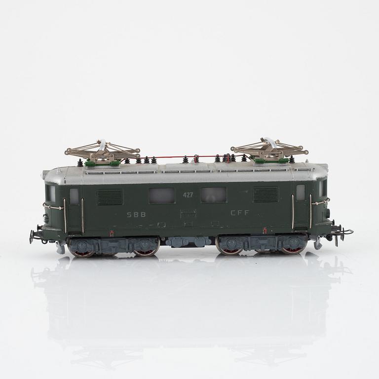 Märklin, ellok, modell RES 800, spår H0, 1950-tal.