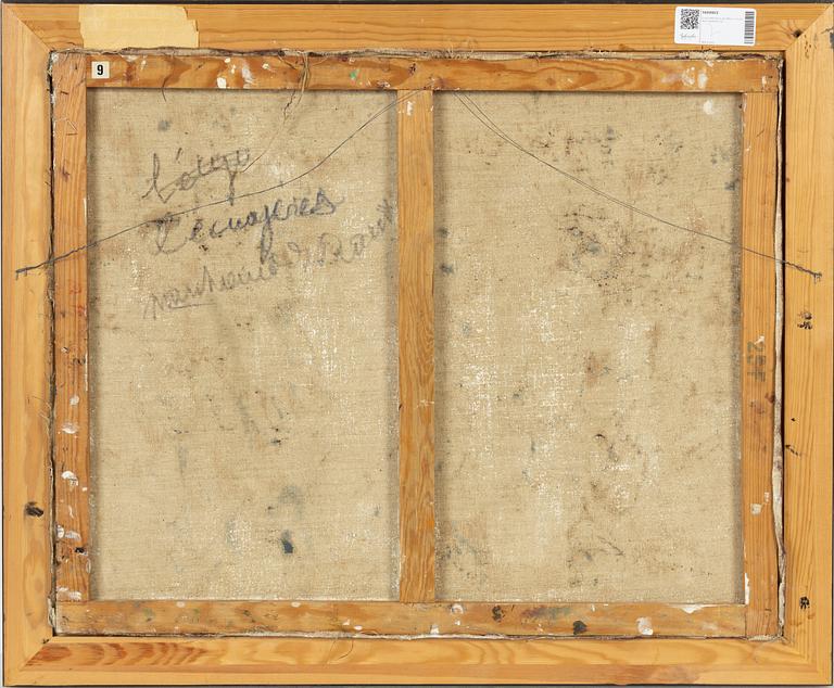 Louis Marchand des Raux, oil on canvas, signed.