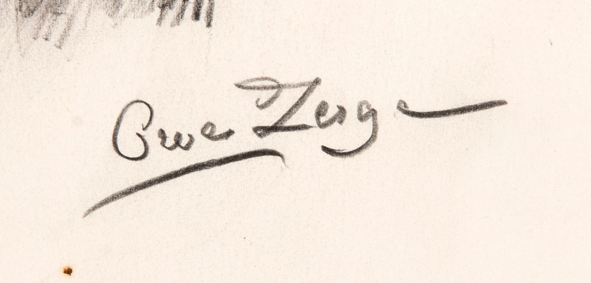Owe Zerge, Study of a Hand.