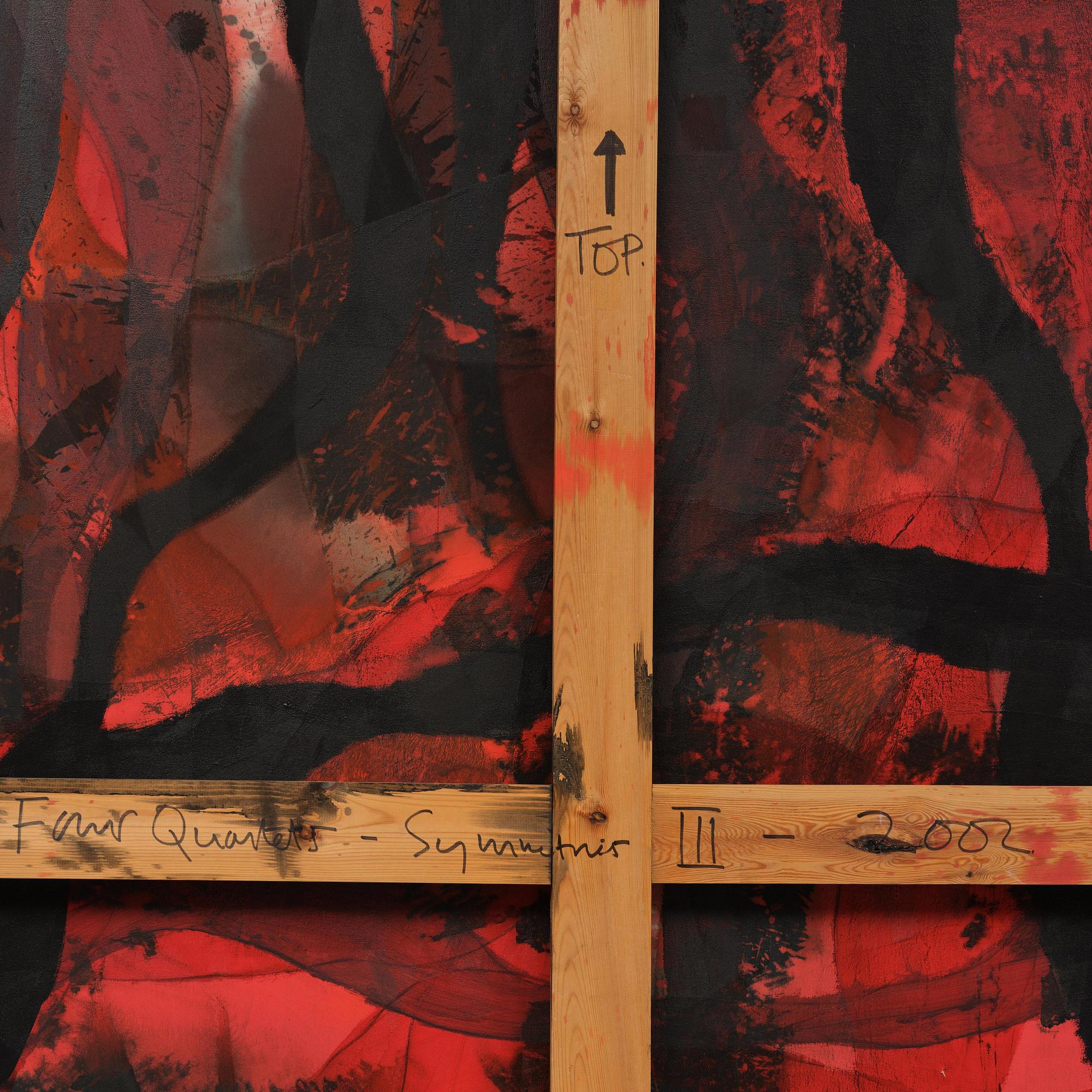 Ian McKeever, "Four Quartets – Symmetris III".