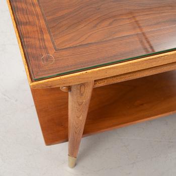 An oak and walnut occasional table from Altavista Lane, 1950's/60's.