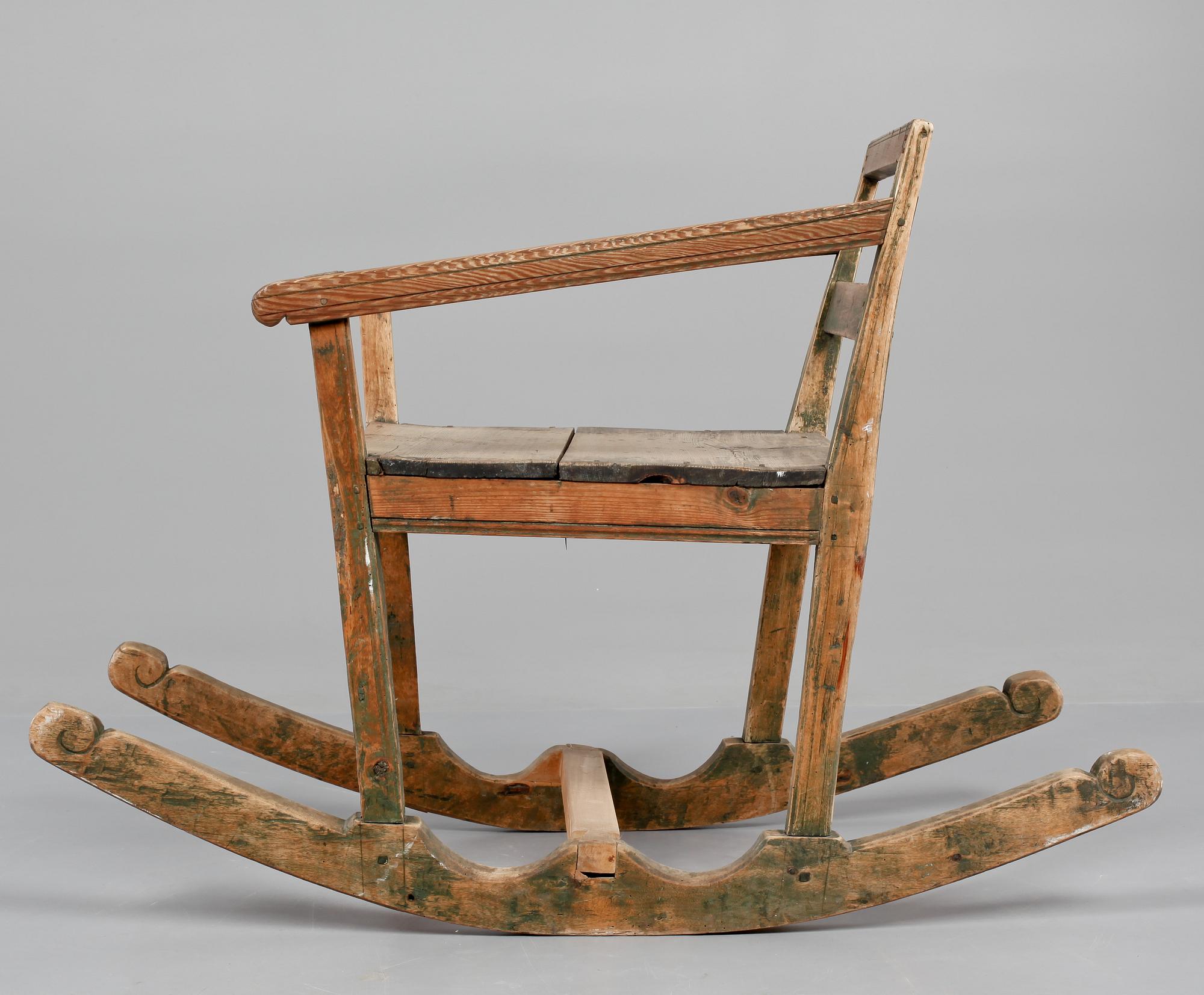 GUNGSTOL, allmoge, 1800-tal.