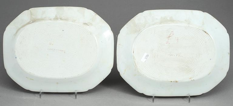 FAT, ett par, flintgods, Turner's Patent, 1800-tal.