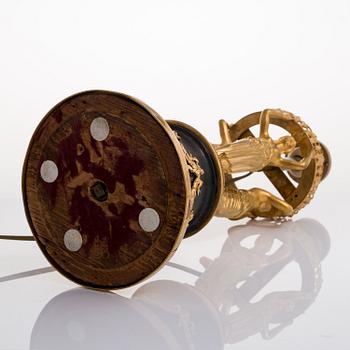 BORDSLAMPA, empire, Ryssland 1800-talets första hälft.