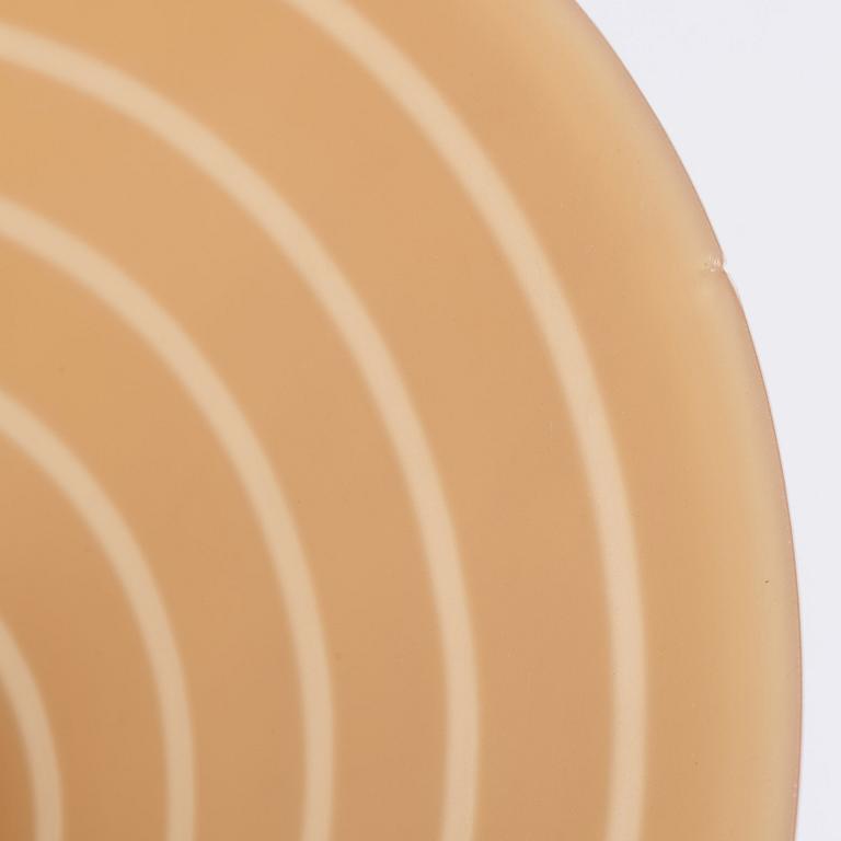 Edward Hald, a ceiling lamp, Orrefors, 1930s.