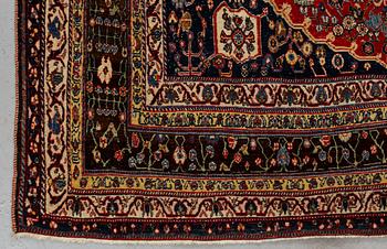 Matto, antique Qashqai, "Mille fleurs", ca 267-269 x 180,5-186,5 cm.