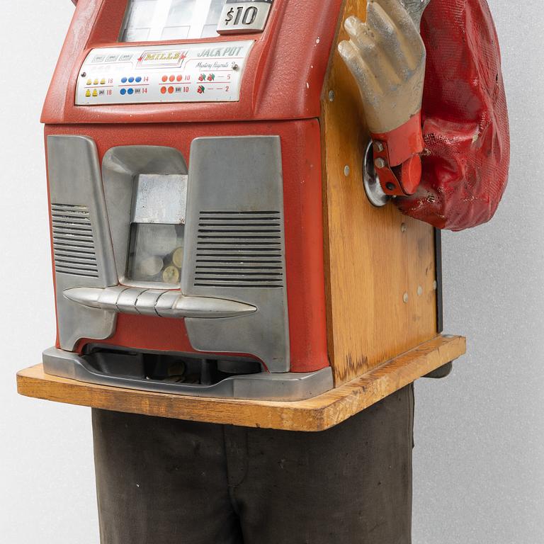 A slot machine, 'Bell-O-Matic' Mills, USA, 1950's.