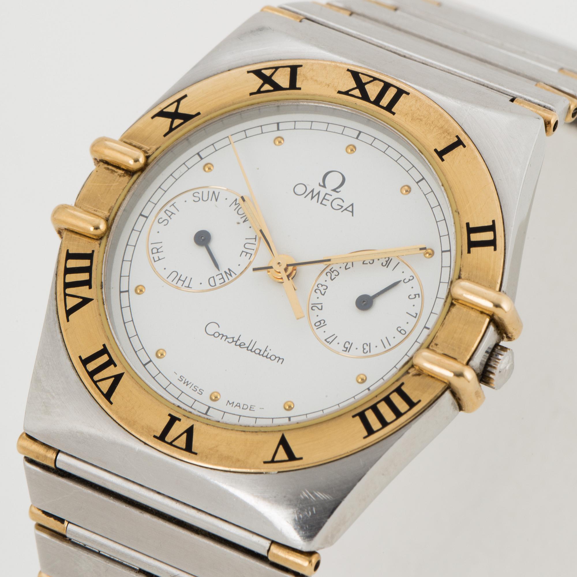 OMEGA Constellation wristwatch 33 mm. Bukowskis