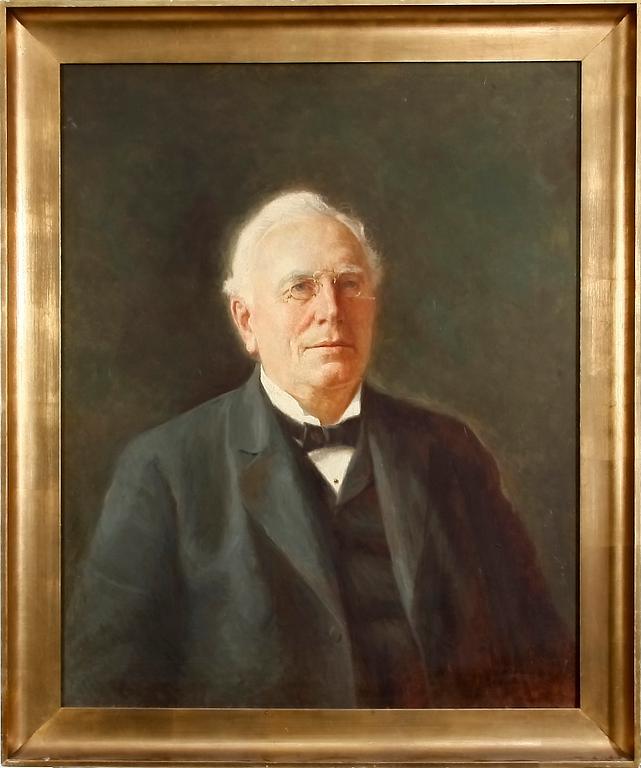 OKÄND KONSTNÄR, olja på duk.