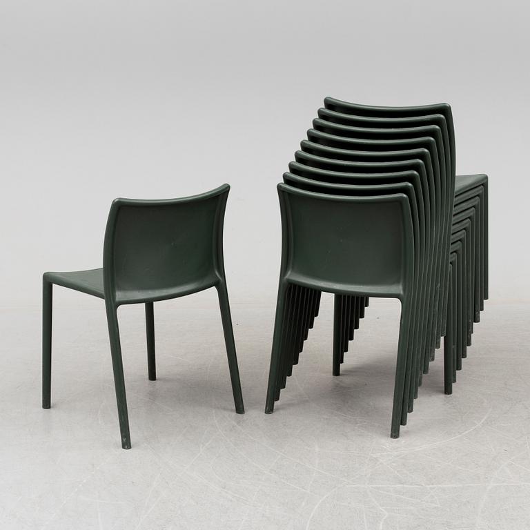 10 'Air-Chairs' by Jasper Morrison form Magis, Italy.