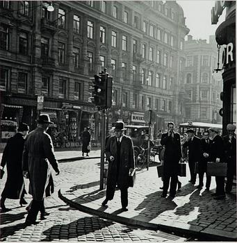 Åke Lange, "Kungsgatan/Vasagatan".