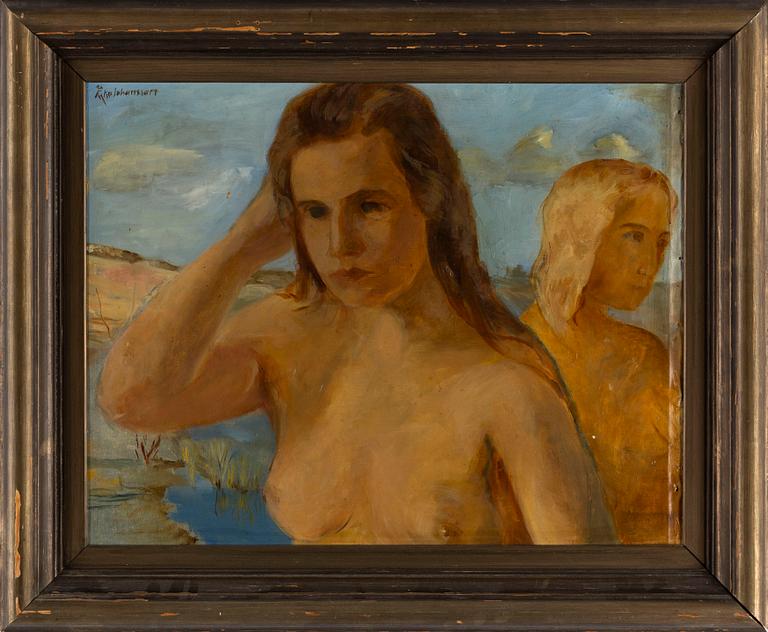 ÅKE JOHANSSON, oil on canvas, signed.