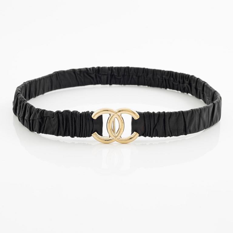 Chanel, skärp, storlek 70/28.