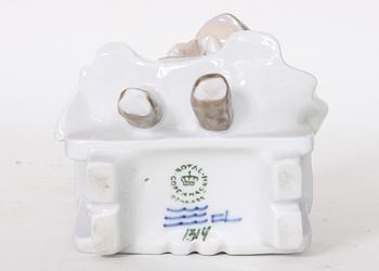 FIGURIN, porslin, Kongl Dansk.