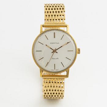Certina, New Art, wristwatch, 34 mm.