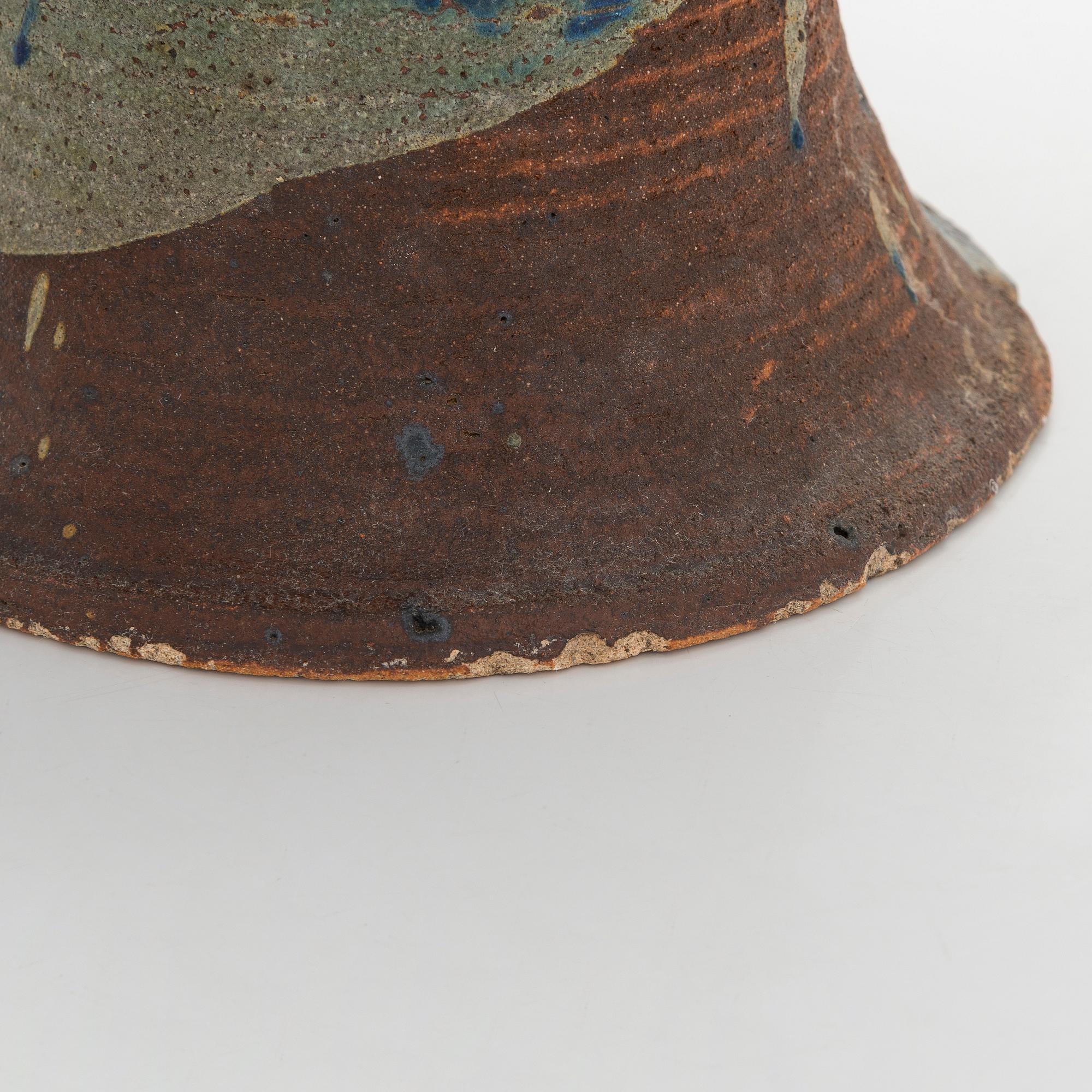 Kyllikki Salmenhaara, kruka, stengods, signerad KS Arabia.