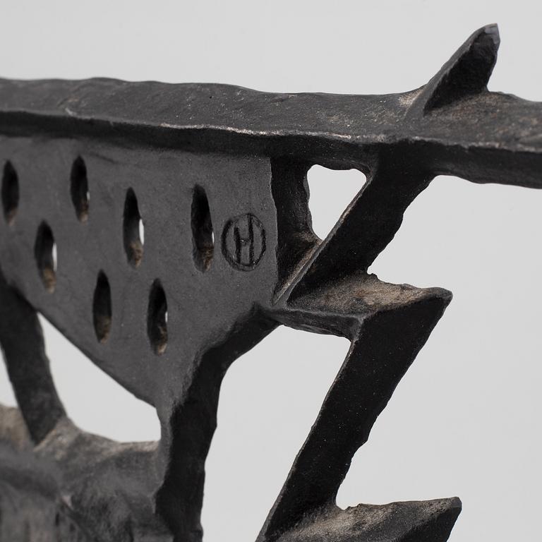 Olle Hermansson, Fire fender, cast iron, Huskvarna.