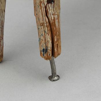 DALAHÄST, allmoge, Hälsingland, omkring år 1900.