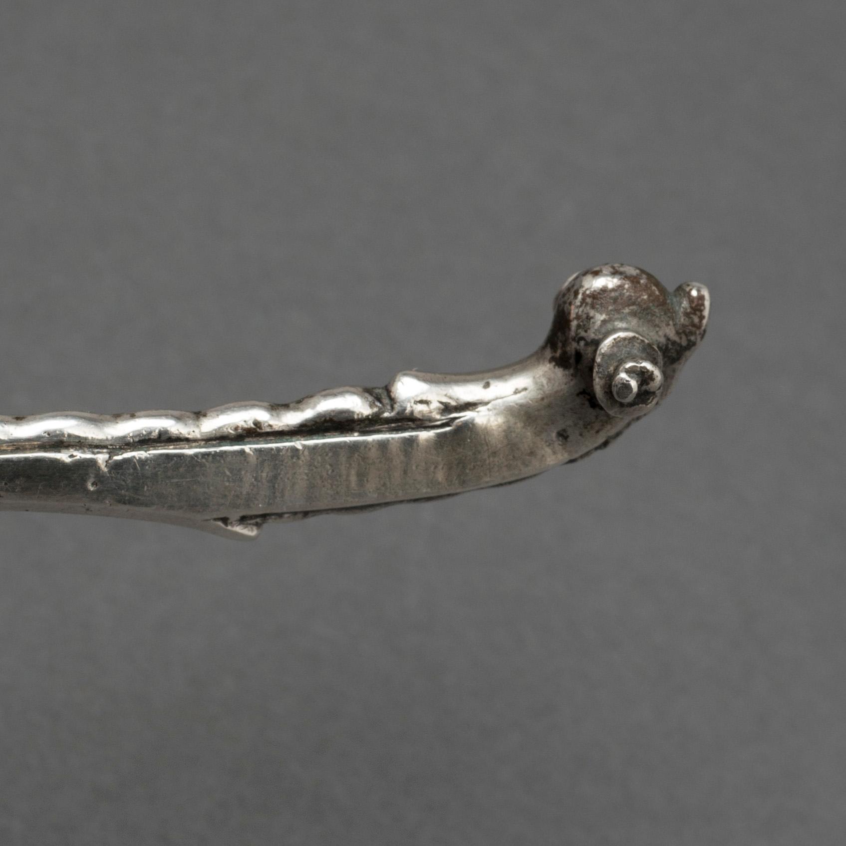 SKED med volutformad knopp, av Henrik Möller, Stockholm (verksam 1645-1690).
