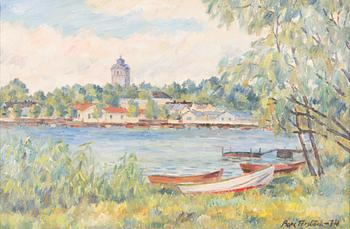 BORE FORSBÄCK, oil on canvas, signed and dated -74.