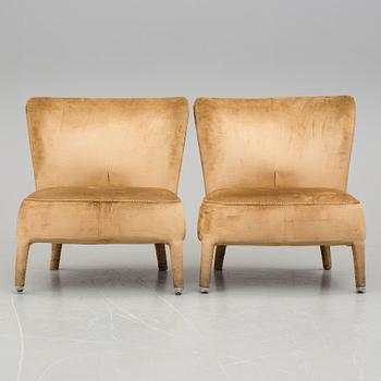 ANTONIO CITTERIO, fåtöljer, "Febo", ett par, Maxalto, formgiven 2008.